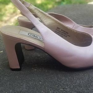 Vintage Baby Pink Heels